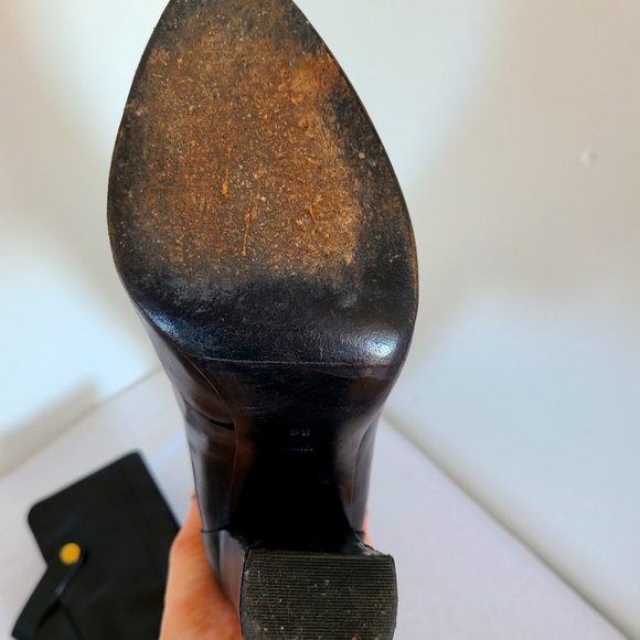 ALEXANDER WANG - Thigh high leather boots. - Picture 10 of 16